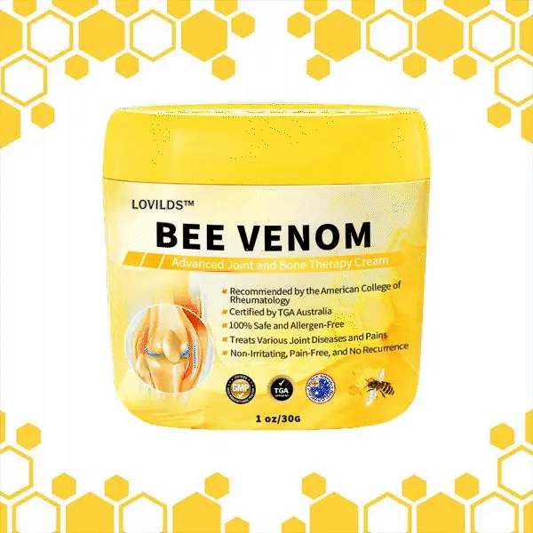 👩⚕️👩⚕️LOVILDS™ 𝐁𝐞𝐞 𝐕𝐞𝐧𝐨𝐦 𝐀𝐝𝐯𝐚𝐧𝐜𝐞𝐝 𝐉𝐨𝐢𝐧𝐭 𝐚𝐧𝐝 𝐁𝐨𝐧𝐞 𝐓𝐡𝐞𝐫𝐚𝐩𝐲 𝐂𝐫𝐞𝐚𝐦 (𝐍𝐞𝐰 𝐙𝐞𝐚𝐥𝐚𝐧𝐝 𝐁𝐞𝐞 𝐄𝐱𝐭𝐫𝐚𝐜𝐭 - 𝐒𝐩𝐞𝐜𝐢𝐚𝐥𝐢𝐳𝐞𝐬 𝐢𝐧 𝐎𝐫𝐭𝐡𝐨𝐩𝐞𝐝𝐢𝐜 𝐃𝐢𝐬𝐞𝐚𝐬𝐞𝐬 𝐚𝐧𝐝 𝐀𝐫𝐭𝐡𝐫𝐢𝐭𝐢𝐬 𝐏𝐚𝐢𝐧)
