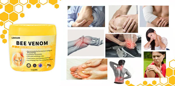 👩⚕️👩⚕️LOVILDS™ 𝐁𝐞𝐞 𝐕𝐞𝐧𝐨𝐦 𝐀𝐝𝐯𝐚𝐧𝐜𝐞𝐝 𝐉𝐨𝐢𝐧𝐭 𝐚𝐧𝐝 𝐁𝐨𝐧𝐞 𝐓𝐡𝐞𝐫𝐚𝐩𝐲 𝐂𝐫𝐞𝐚𝐦 (𝐍𝐞𝐰 𝐙𝐞𝐚𝐥𝐚𝐧𝐝 𝐁𝐞𝐞 𝐄𝐱𝐭𝐫𝐚𝐜𝐭 - 𝐒𝐩𝐞𝐜𝐢𝐚𝐥𝐢𝐳𝐞𝐬 𝐢𝐧 𝐎𝐫𝐭𝐡𝐨𝐩𝐞𝐝𝐢𝐜 𝐃𝐢𝐬𝐞𝐚𝐬𝐞𝐬 𝐚𝐧𝐝 𝐀𝐫𝐭𝐡𝐫𝐢𝐭𝐢𝐬 𝐏𝐚𝐢𝐧)