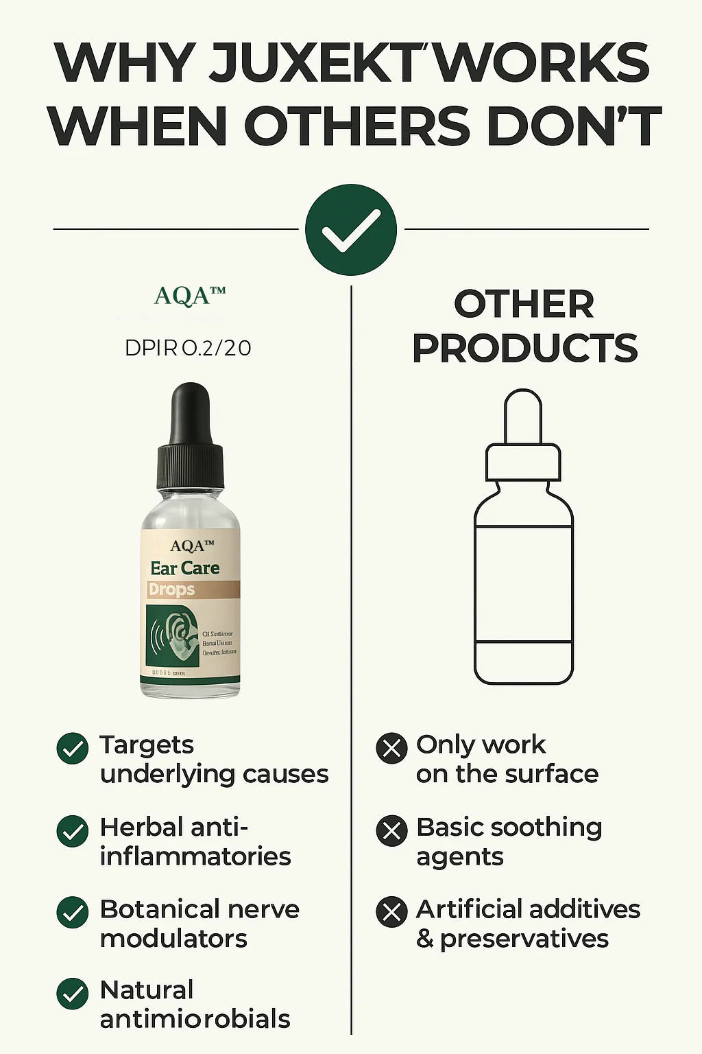 AQA™ Ear Care Drops – Plant-Based Formula | FDA-Registered