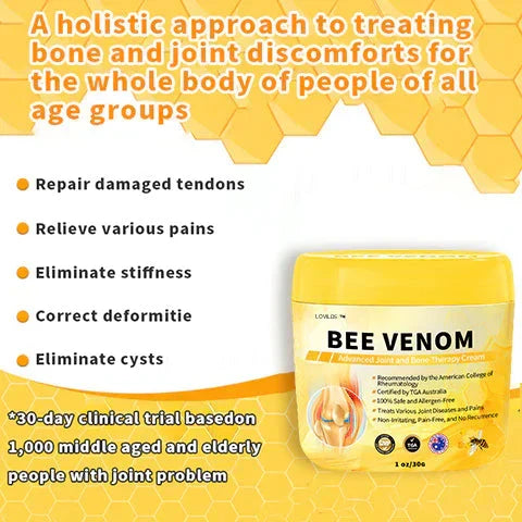 👩⚕️👩⚕️LOVILDS™ 𝐁𝐞𝐞 𝐕𝐞𝐧𝐨𝐦 𝐀𝐝𝐯𝐚𝐧𝐜𝐞𝐝 𝐉𝐨𝐢𝐧𝐭 𝐚𝐧𝐝 𝐁𝐨𝐧𝐞 𝐓𝐡𝐞𝐫𝐚𝐩𝐲 𝐂𝐫𝐞𝐚𝐦 (𝐍𝐞𝐰 𝐙𝐞𝐚𝐥𝐚𝐧𝐝 𝐁𝐞𝐞 𝐄𝐱𝐭𝐫𝐚𝐜𝐭 - 𝐒𝐩𝐞𝐜𝐢𝐚𝐥𝐢𝐳𝐞𝐬 𝐢𝐧 𝐎𝐫𝐭𝐡𝐨𝐩𝐞𝐝𝐢𝐜 𝐃𝐢𝐬𝐞𝐚𝐬𝐞𝐬 𝐚𝐧𝐝 𝐀𝐫𝐭𝐡𝐫𝐢𝐭𝐢𝐬 𝐏𝐚𝐢𝐧)