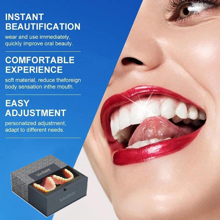 Medazy™-Advanced Custom-Fit Functional Dentures 😁 Smile with Confidence