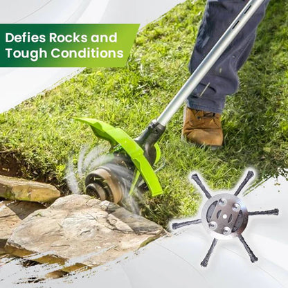 🔥BUY 2 GET 1 FREE👨‍🌾6 inch Steel Wire Brush Cutter Trimmer Head